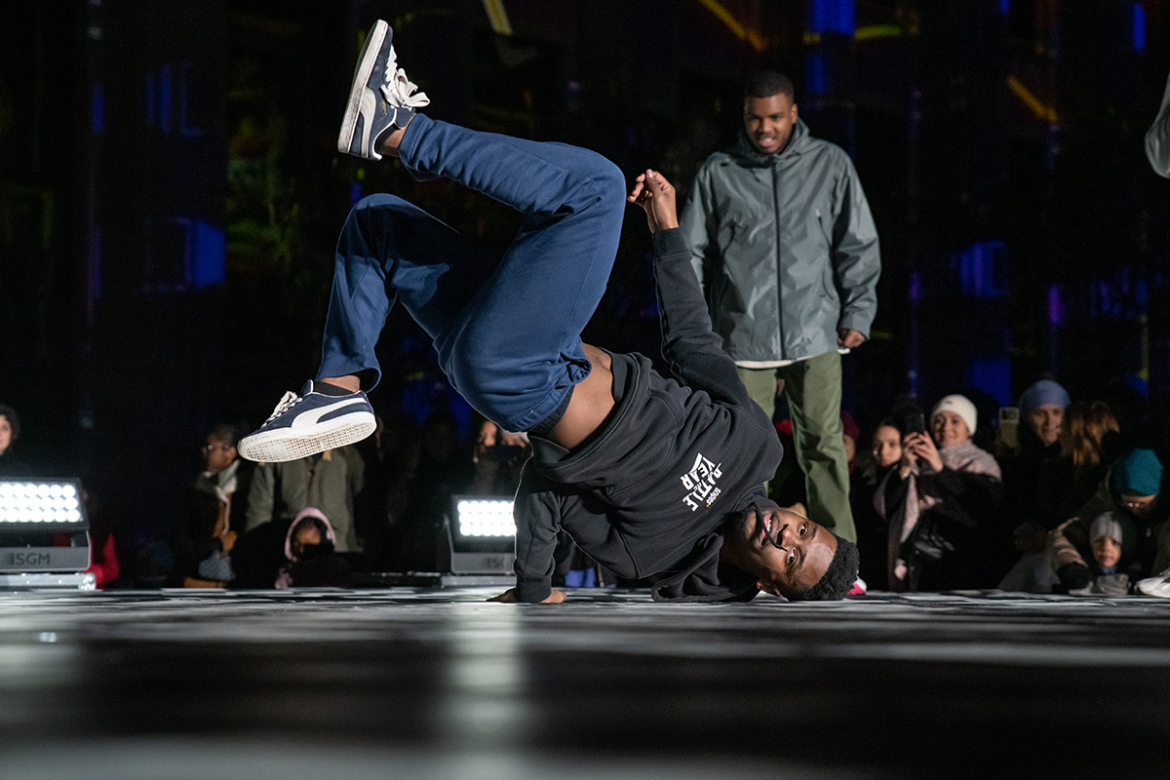 Le 16 décembre, l'inauguration de Vitale a été l'occasion de découvrir un battle de danse hip-hop de la compagnie FreeStyles
